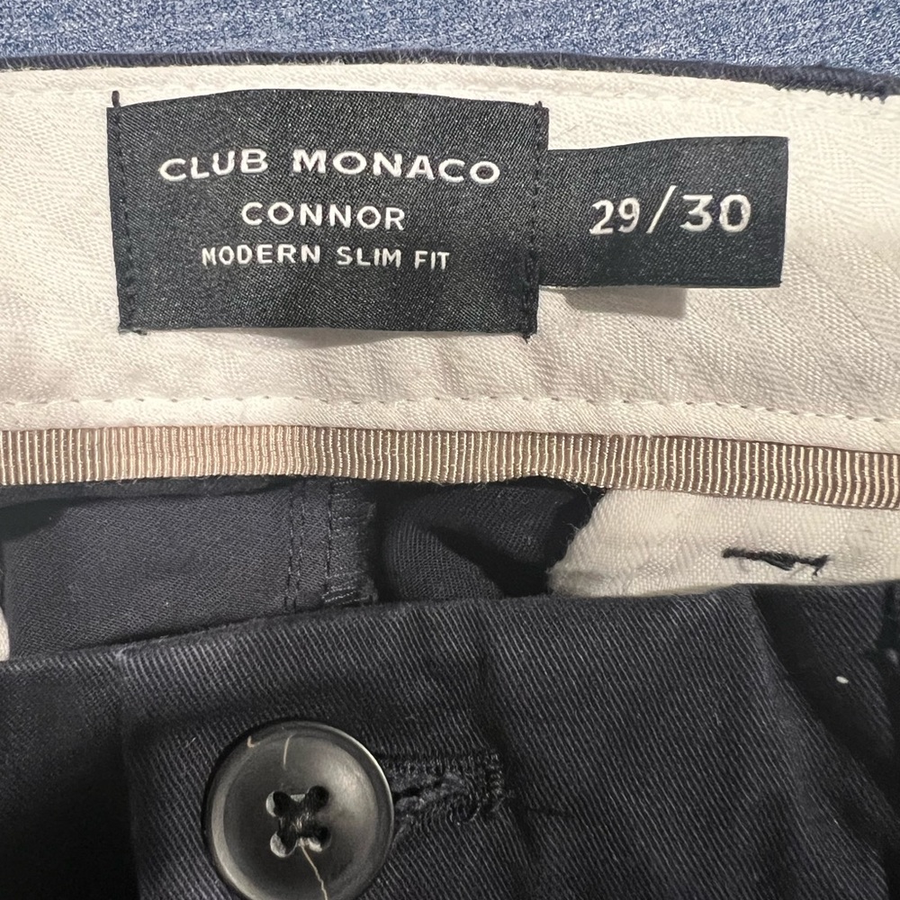 Men’s Navy Club Monaco Pants